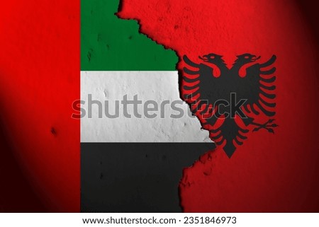 Relations between United Arab Emirates and albania. United Arab Emirates vs albania.