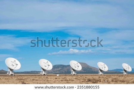 The Very Large Array in New Mexico Royalty-Free Stock Photo #2351880155