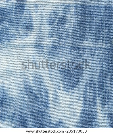 Blue and white jeans texture background 