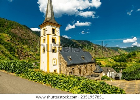 Short discovery tour in the Moselle region near Bremm - Rhineland-Palatinate - Germany Royalty-Free Stock Photo #2351957851