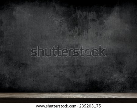  cleaned chalkboard with wooden background