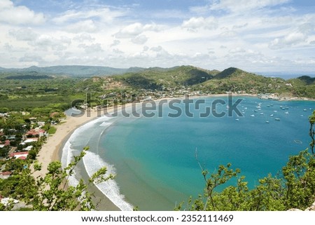 San Juan del Sur bay, Rivas, Nicaragua Royalty-Free Stock Photo #2352111469