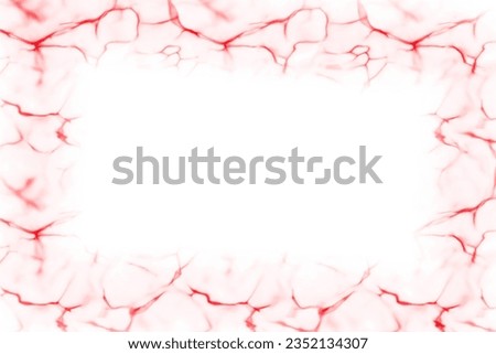 Red surface background Watermark floor, flowing water along the edge Put the middle text