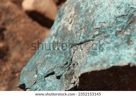  chilean copper rock in its natural state