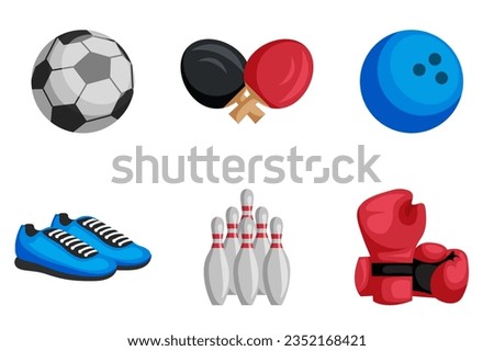 Set Collection of Sport Element