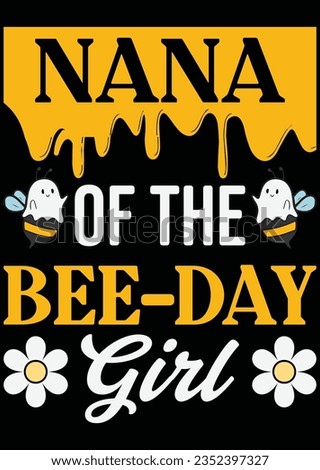 Nana Of The Bee-Day Girl eps cut file for cutting machine