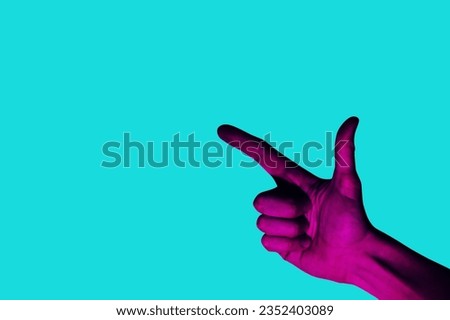 High-resolution image showcasing various hand gestures set against a vibrant turquoise background. An excellent reference for communication, language, and emotional expression. Add motion and meaning 