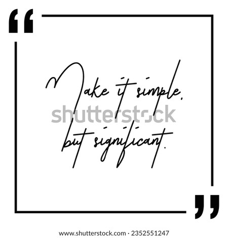 Inspirational motivational quote design, Quote Template Design, Social Media Quote Post design, Black Color Quote Design Vol-149