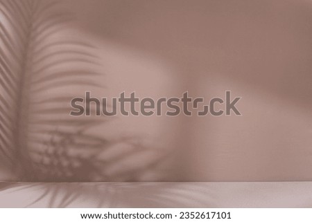 Brown aesthetic minimal product placement background
