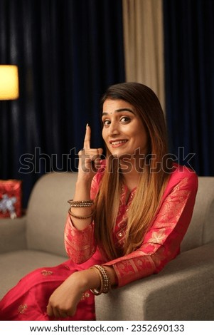 Young woman celebrating Raksha Bandhan,Bhai Dooj 