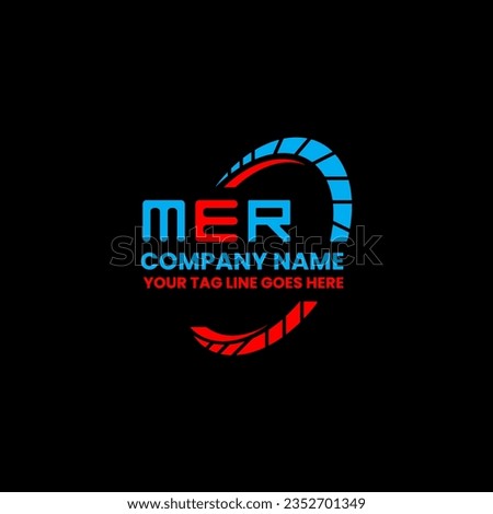 MER letter logo creative design with vector graphic, MER simple and modern logo. MER luxurious alphabet design   Royalty-Free Stock Photo #2352701349