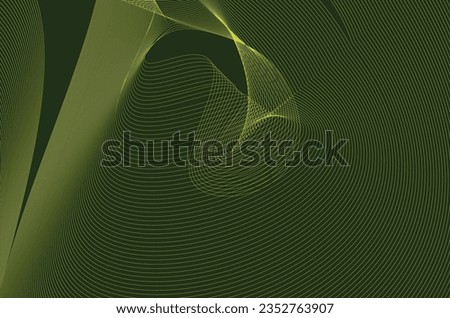 This is Background Gradient Wave Green Design Royalty-Free Stock Photo #2352763907