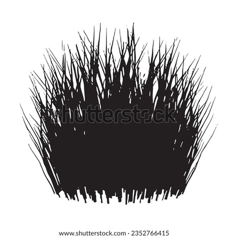 Free download grass and tree silhouette
