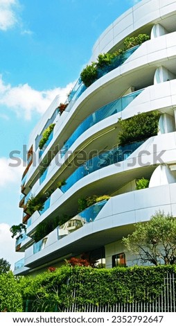 
Zaha Hadid residential complex in Milan City Life Royalty-Free Stock Photo #2352792647
