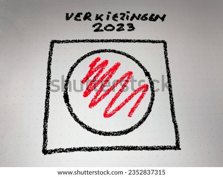 Parliament elections Netherlands 2023, Dutch elections, voting Netherlands, verkiezingen tweedekamer 2023 Royalty-Free Stock Photo #2352837315