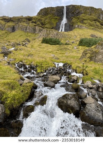 Picture of Beautiful Iceland Waterfall 