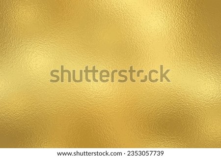 Gold foil texture background with glass effect for print artwork in cmyk color mode, vector eps.10. Royalty-Free Stock Photo #2353057739