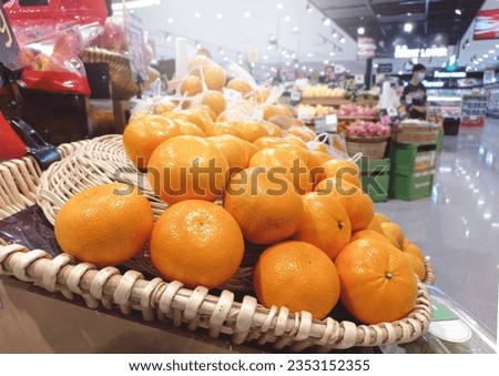 Good quality oranges juice in supermarkets