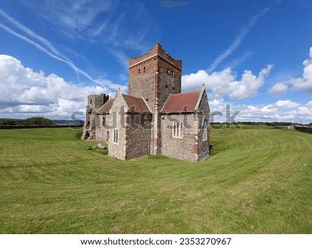 St Mary's Church Dover Castle  Royalty-Free Stock Photo #2353270967