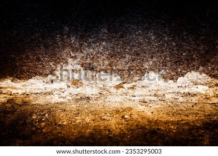 Vignetting Photo of Abstract Grunge Texture with Cracks and Roughness
