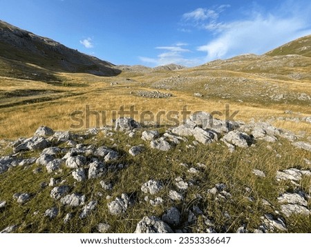 Photography of rocky mountain panorama