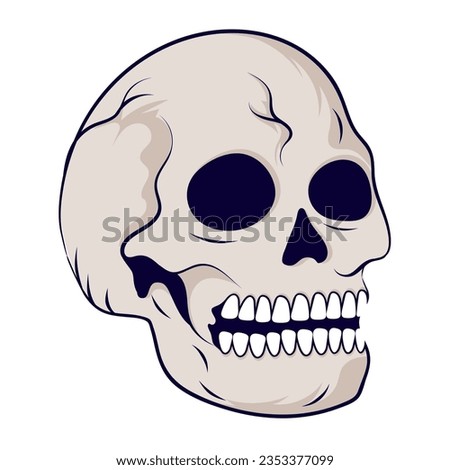 Skull Vector illustration, Dia de los muertos Skull Vector Art