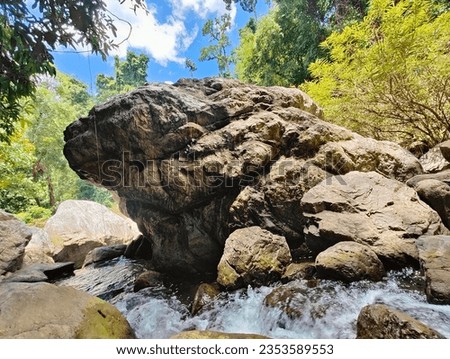 cascade background natural landscape big stones flowing scenery landscape river natural green park view beautiful summer forest stones waterfall environment outdoor water travel sky rock scenic touris