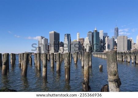 Lower Manhattan and East River - NYC