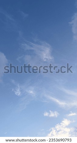 Cloudy sky. Blue cloudy sky texture, dark blue sky with white fully cloudy and sunlight