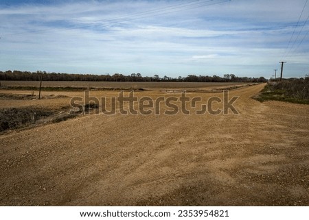 Devils highway crossroads in Mississippi. Royalty-Free Stock Photo #2353954821