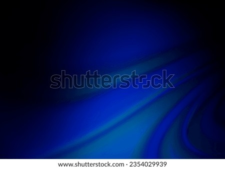 Dark BLUE vector blurred background. A vague abstract illustration with gradient. The blurred design can be used for your web site.