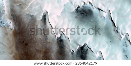 the contaminated antarctica,    abstract photographs of the frozen regions of the earth from the air, abstract naturalism.