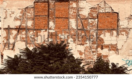 O picture of an old wall