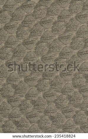 Machine embroidered design pattern in textile / Textured background / abstract and floral pattern