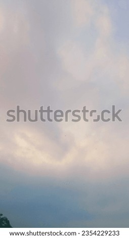 sky background covered with clouds