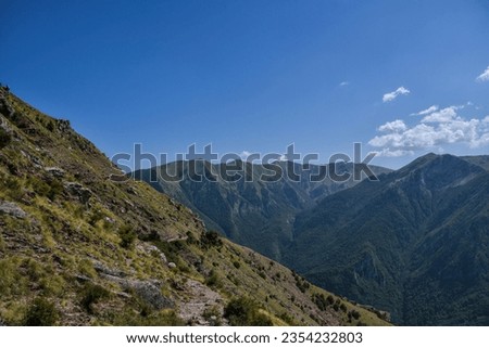 Landscape photography of mountain view in summer season sunny day