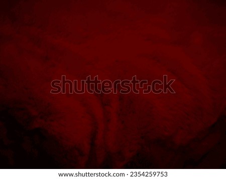 red clean wool texture background abstract. gradient black natural hair wool. white seamless cotton. texture of fluffy fur for designers. luxury scarlet for silk fragment wool carpet.