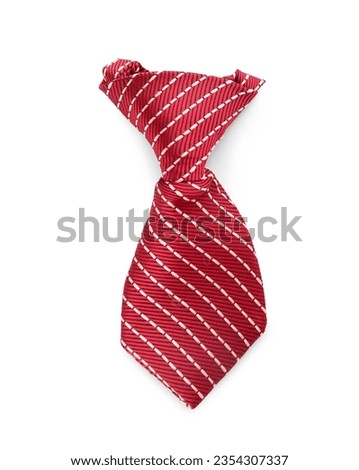 Stylish necktie for pet isolated on white background Royalty-Free Stock Photo #2354307337