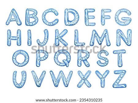 Halloween x-ray alphabet clip art set,hand drawn letters illustration for halloween designs,decoration,invitations,cards,banners,prints,Cute x-ray abc graphics isolated on white backg