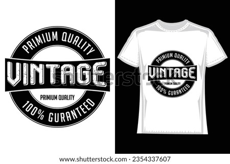 vintage t-shirt design, vector design