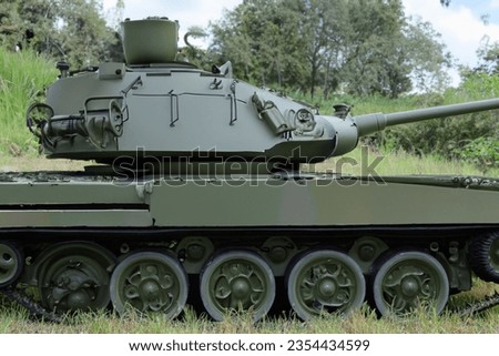 Beautiful tank ,the picture was taken on August 30, 2023, near Belgrade.