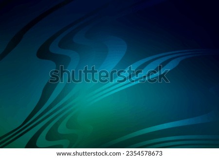 Dark Blue, Green vector modern elegant background. Modern abstract illustration with gradient. New way of your design.