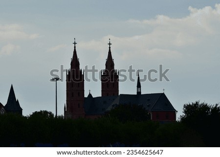 City of Worms oldest City of germany. High quality photo Royalty-Free Stock Photo #2354625647