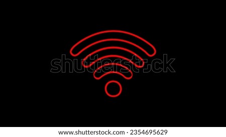 wifi Signal Icon. Wifi sign. wireless internet connection signal. wifi symbol.