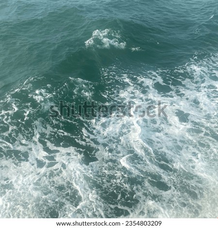 Nature and sea waves background image