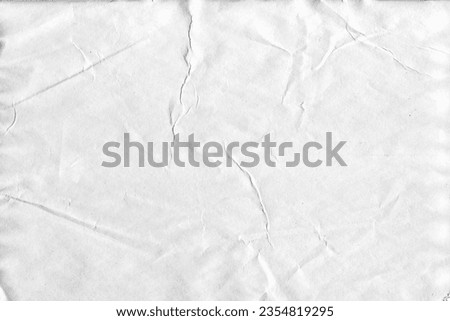 High-quality JPEG featuring a distinctive crumpled paper texture. Its unique character adds depth and charm to designs. Ideal for digital art, backgrounds, overlays, or crafting aesthetics Royalty-Free Stock Photo #2354819295