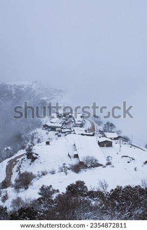 The Sela Pass is a high-altitude mountain pass situated in the state of Arunachal Pradesh, India. This pass is a renowned and picturesque route that traverses the Eastern Himalayas. Royalty-Free Stock Photo #2354872811
