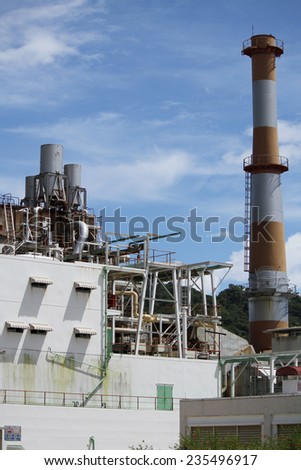 Gas steam turbine power plant