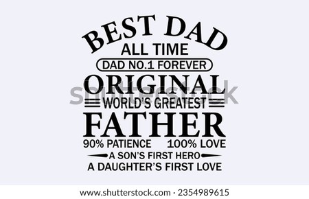 Best Dad Vector and Clip Art 