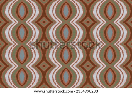 Motif Ikat Paisley Embroidery Background. Ikat Diamond Geometric Ethnic Oriental Pattern Traditional. Ikat Aztec Style Abstract Design for Print Texture,fabric,saree,sari,carpet.